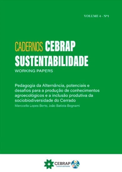 Cadernos Cebrap Sustentabilidade - v.4 - n.1 – 2024