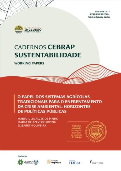 Cadernos Cebrap Sustentabilidade - v.6 - n.1 – 2025 – Prêmio Ignacy Sachs