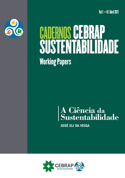 Cadernos Cebrap Sustentabilidade - n.1 - 2021